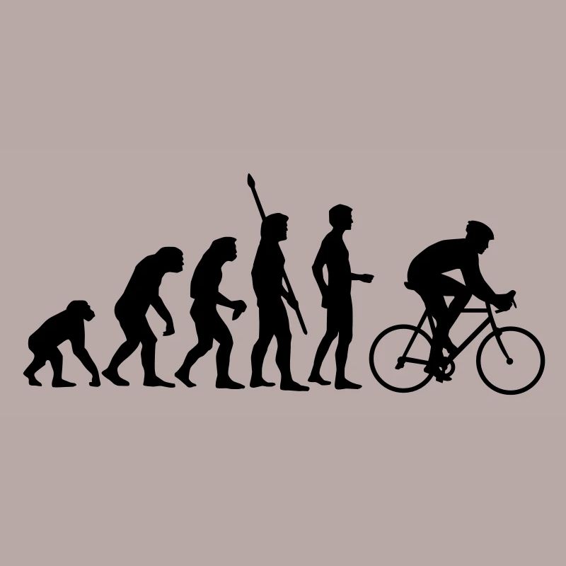 evolution_radfahrer