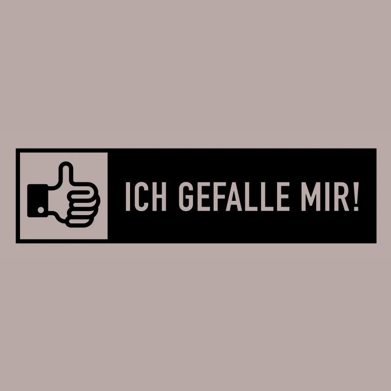 Ich gefalle mir! (Facebook Button)