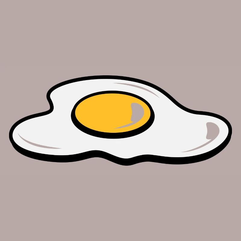A fried egg