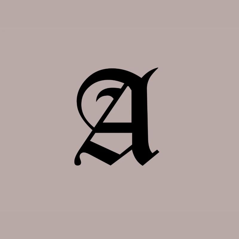 Initiale A