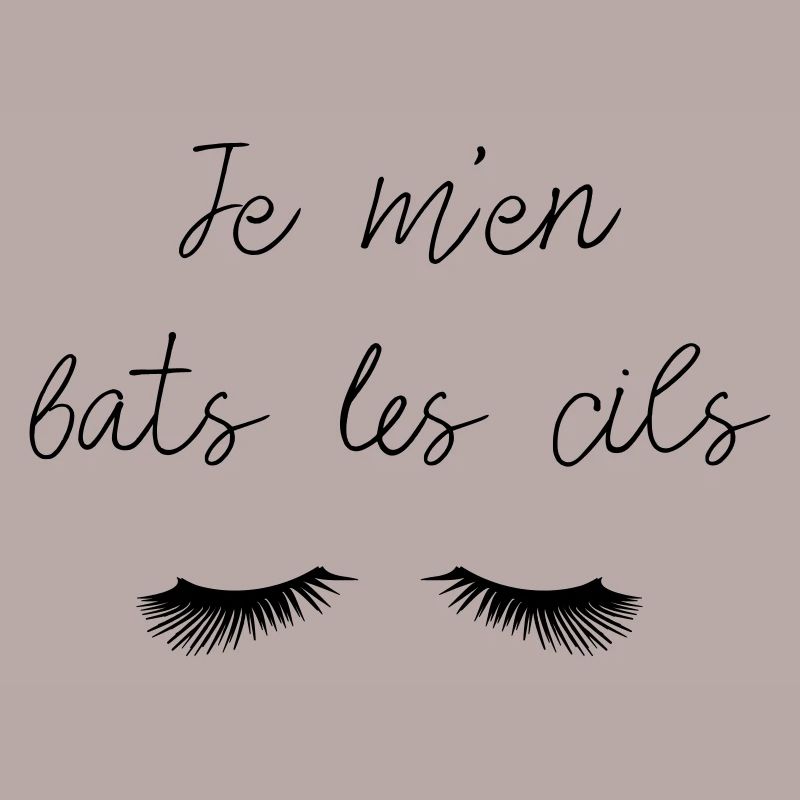 Ich bekämpfe die Wimpern