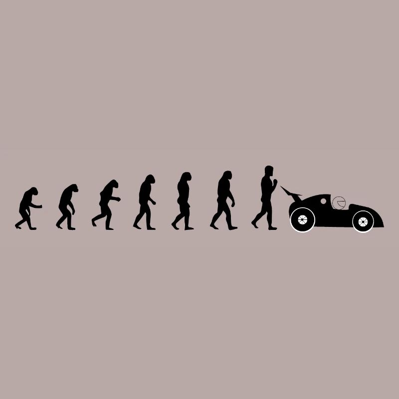evolution of racing / Evolution Rennfahrer Design