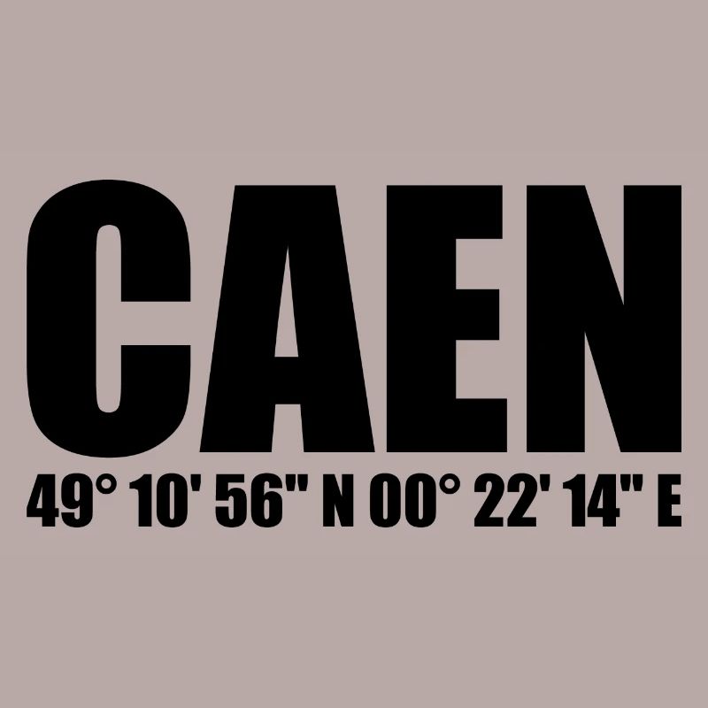 Caen Coordinates