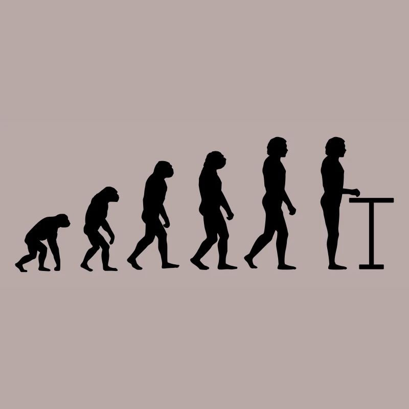 Evolution at the bar table