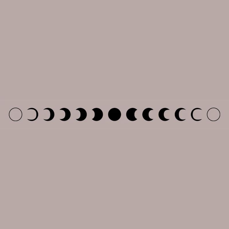 PHASES DE LUNE SIMPLES