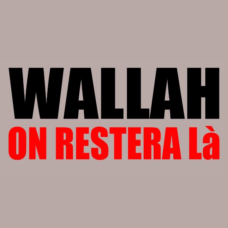 Wallah wird es dabei belassen