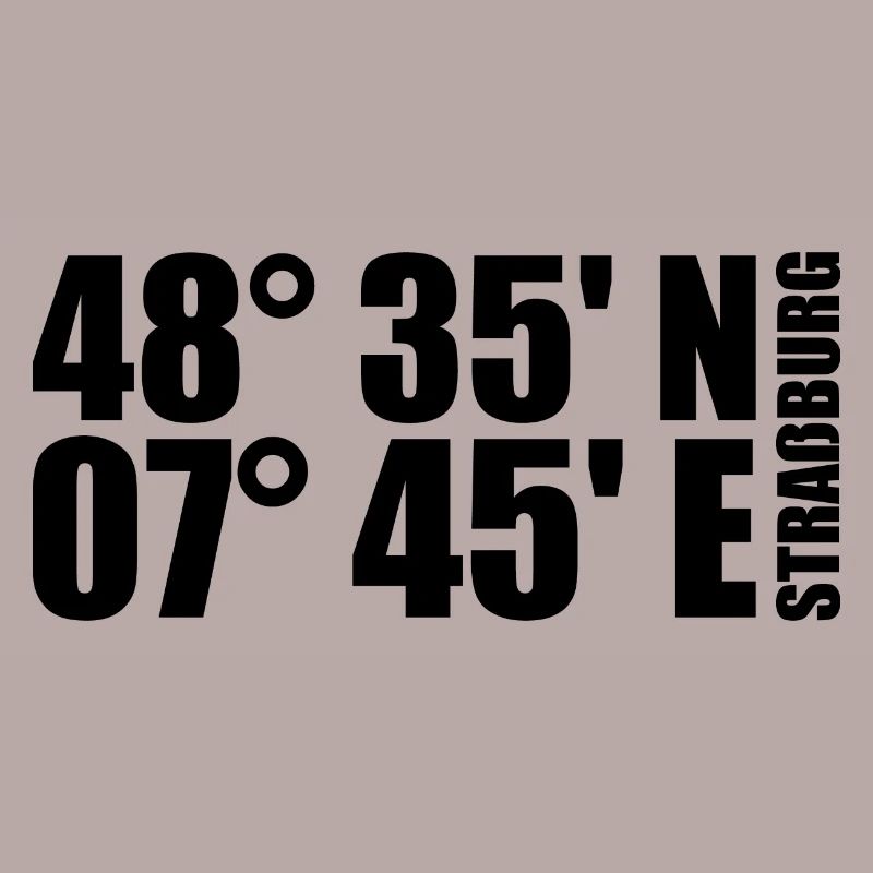 Strasbourg coordinates
