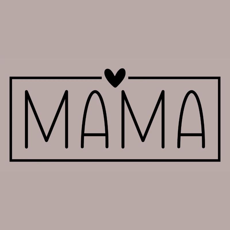 Mama Rahmen Herz Mutter Liebe Muttertag Geschenk