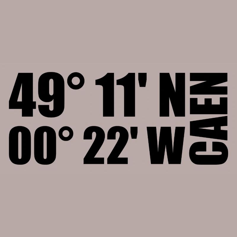 Caen Coordinates