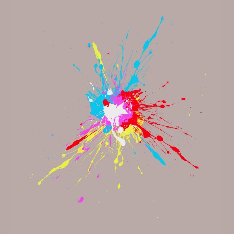 Farbspritzer Farbkleckse bunt cool fun Farbe