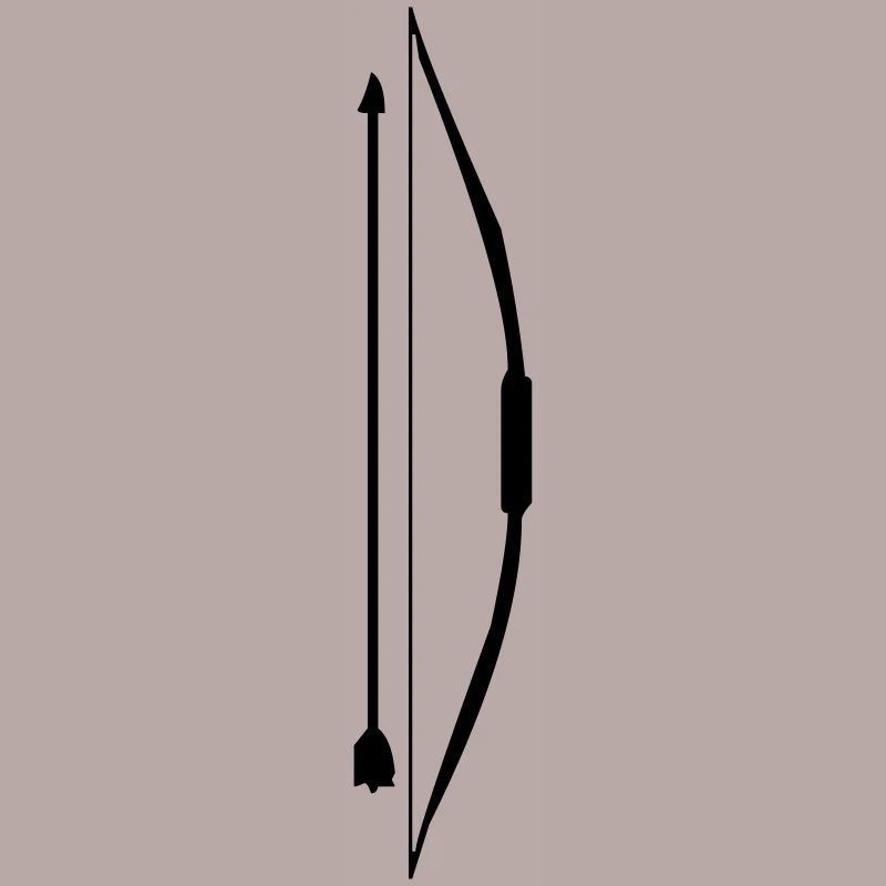 Arc avec flèche design