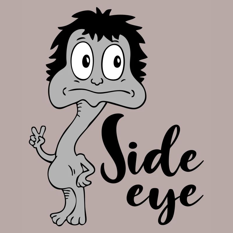 Sprüche Lustige Comic Side eye