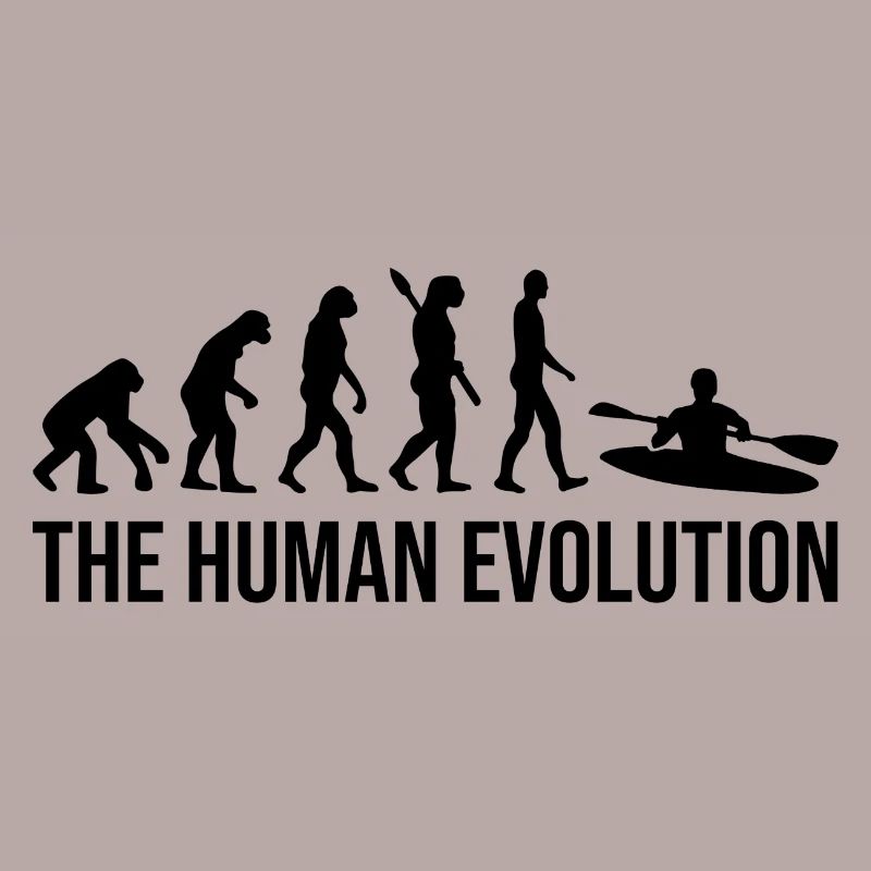 Evolution Graphic Kayaking Canoe Rowing Rower Padd
