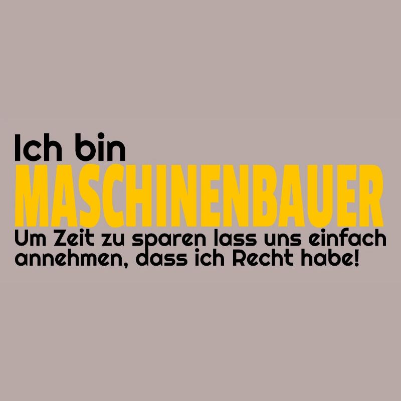 Mechanical engineering gift idea fun engineer Maschbau
