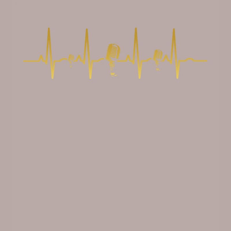 Herzschlag ekg herz human evolution MIKROFON MICRO