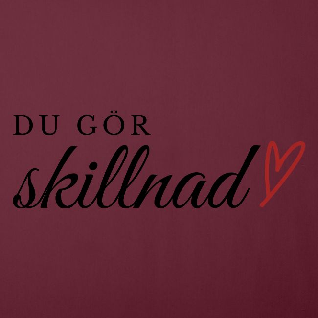 Du gör skillnad - Gave til lärare / förskolelärare