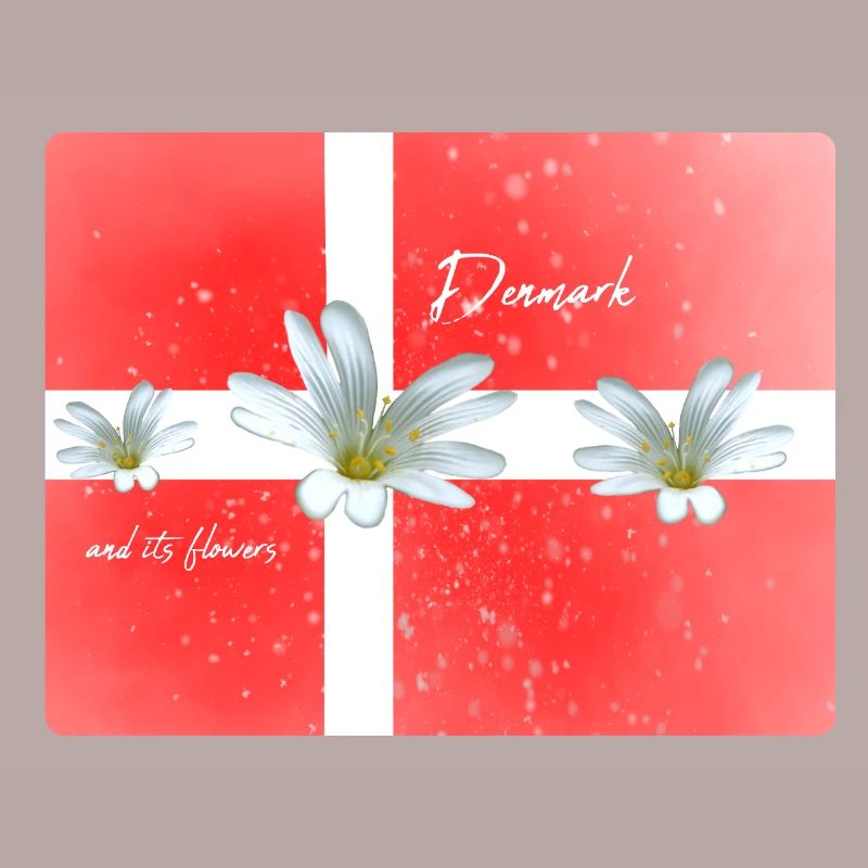 Danemark Danemark Danemark Drapeau