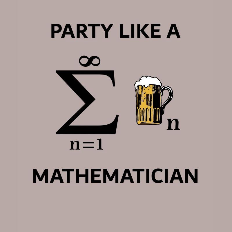 Math beer science t-shirt nerd gift idea
