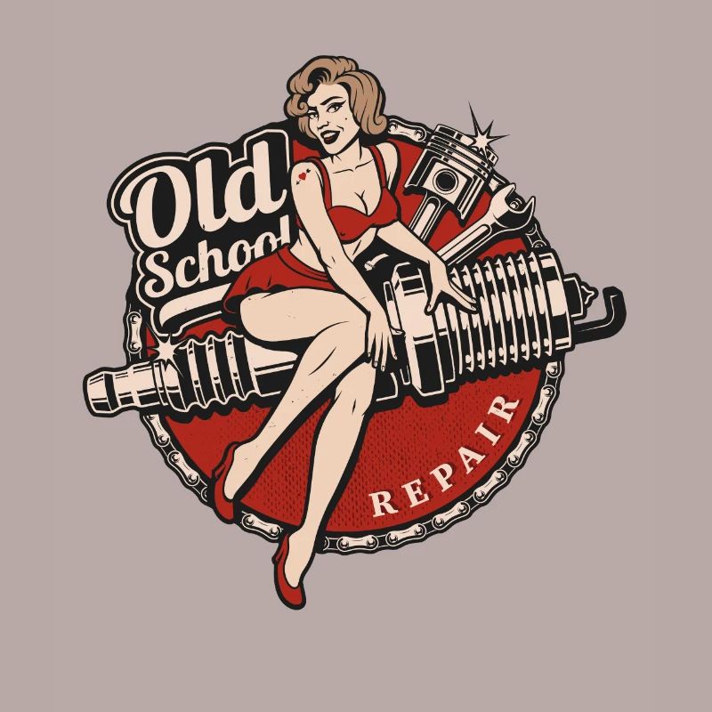 Hot Rod Oldtimer Rockabilly Old School Geschenk