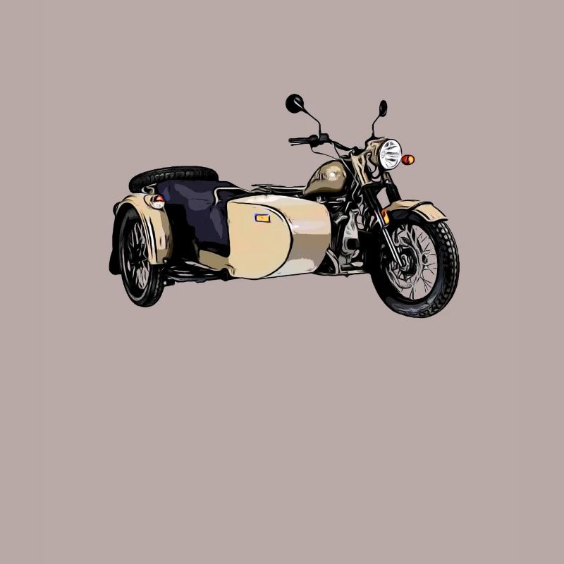 Ural Motorcycle Moped Soviet Team Gift Idea