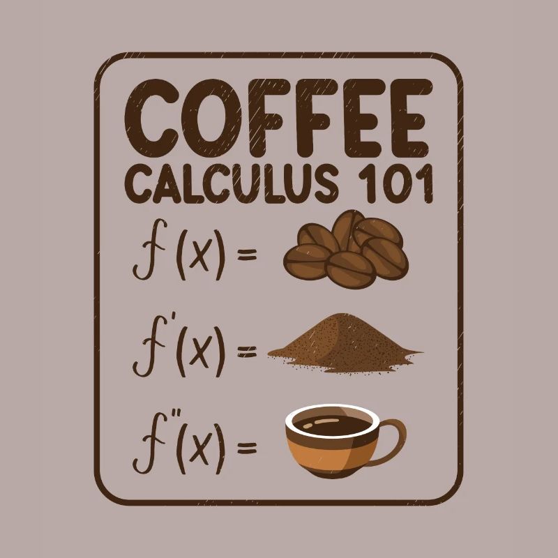 Math Calculus Coffee Mathematics Coffee Enthusiast