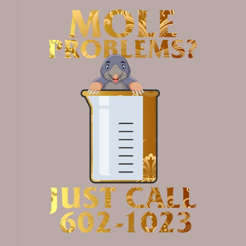 Mole Day Beaker Cute Mole Rat Problems Just Call