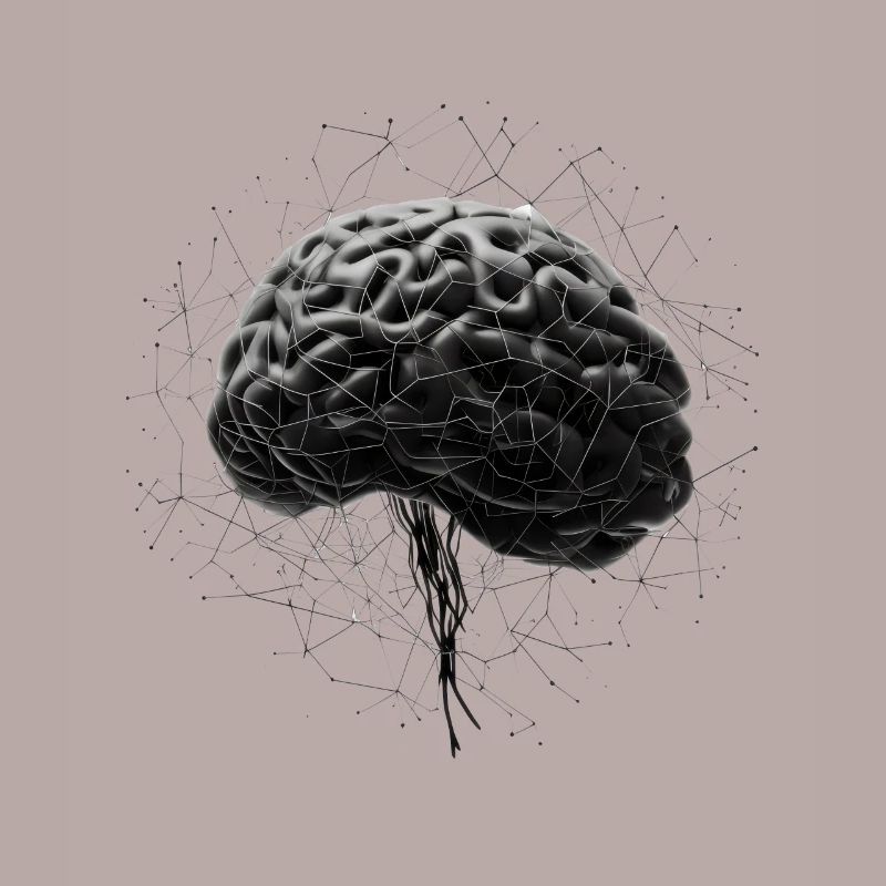 Gehirn Neuronale KI Deep Learning Computeralgorithmus