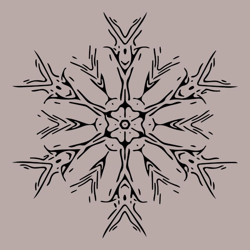 Mandala Lines Abstract Shape Pattern