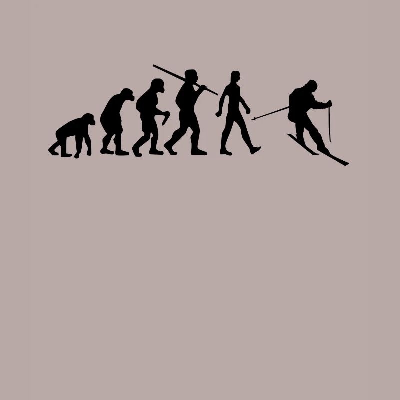 Skier Evolution Skie