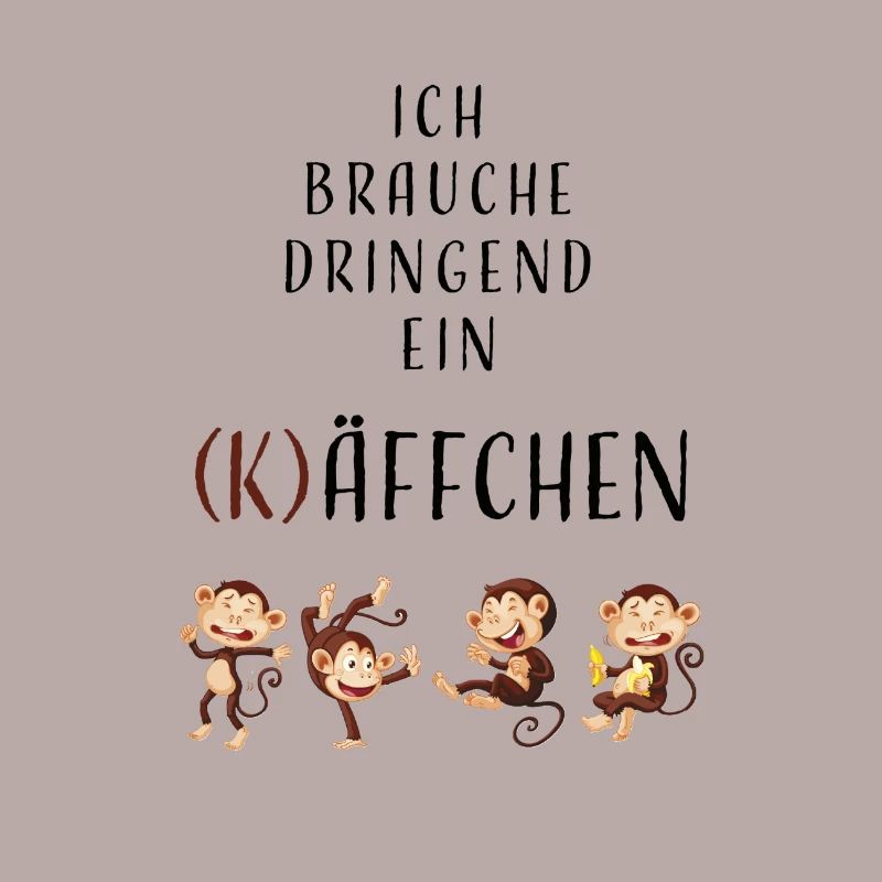 Ich brauche dringend ein (K)Äffchen - Geschenkidee