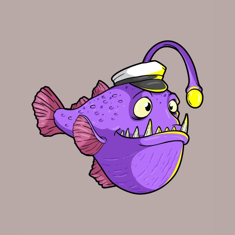 Fish with a flashlight