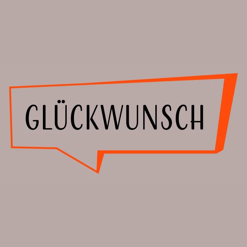 Speech Bubble Congratulations - 2 Colors