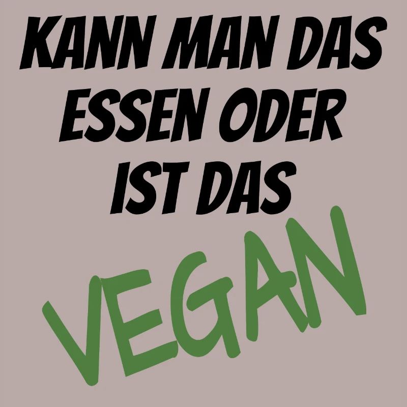 Kann man das essen oder ist das Vegan