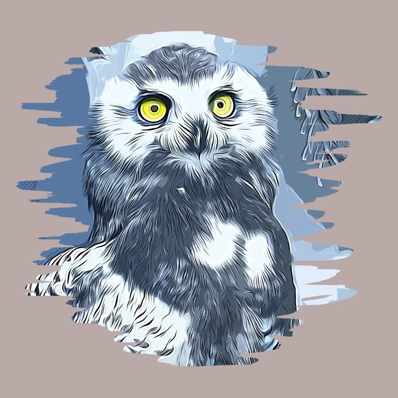 gxp schneeeule vector art