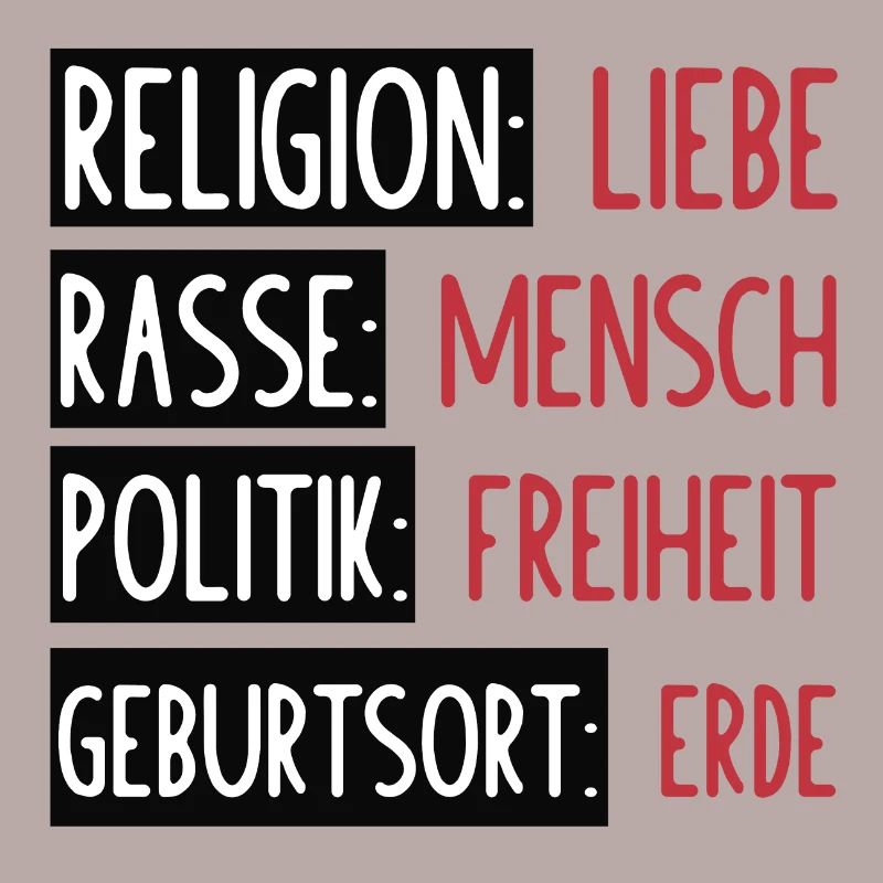 Statement - Keine Trennung oder Spaltung