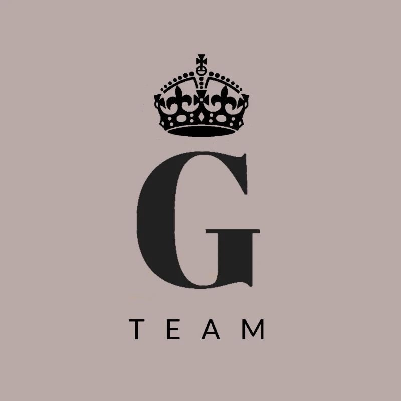 G-Team Krone lettering, gift idea