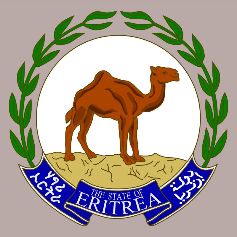 Eritrea Emblem - Ein Stück Ostafrikas