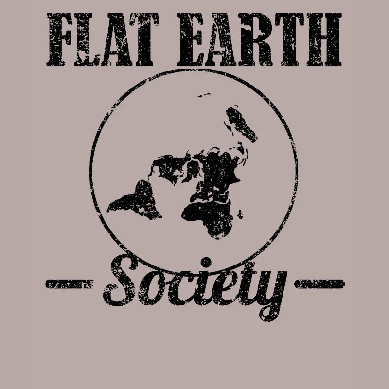 Flat Earth Society Earth Flat disk Earthers
