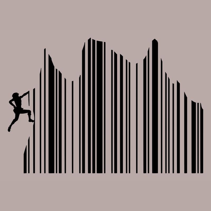 Climbing Climbing Barcode Freeclimbing 1c