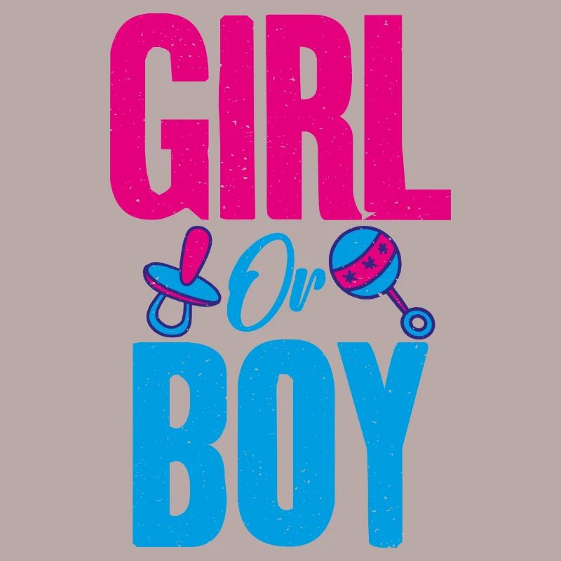 Mädchen oder Junge Gender Reveal Party