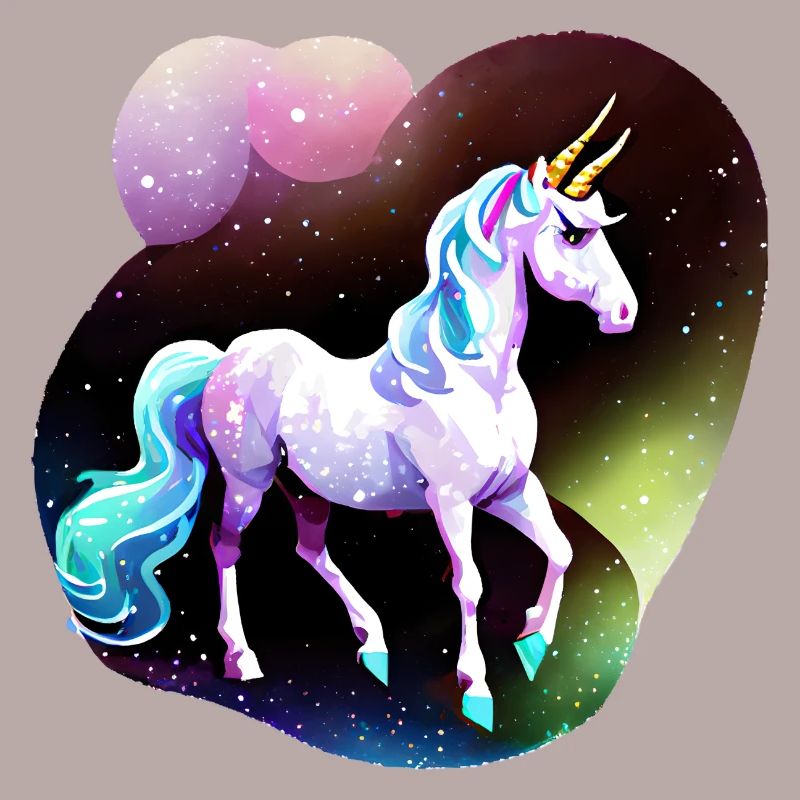 Einhorn Kunst Einhörner Geschenkidee