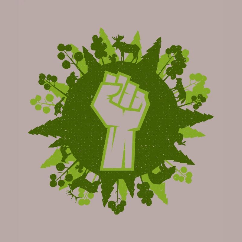 Eco friendly protest