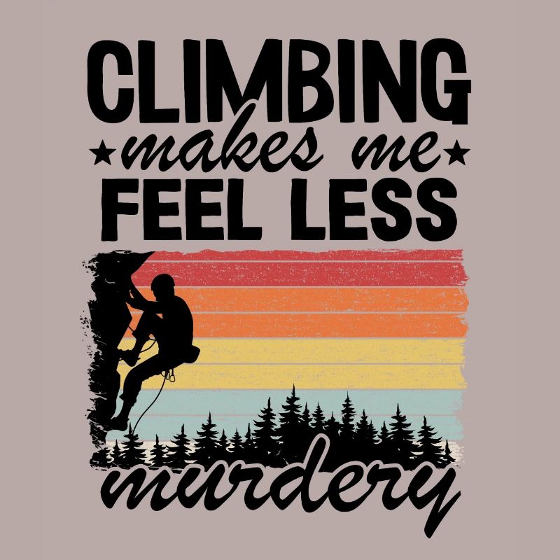 Klettern Hobby Kletterer Geschenk Bouldern Spruch