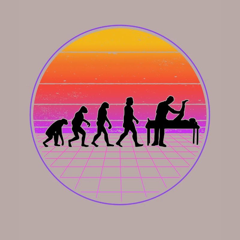 Physiothérapeute Evolution Vaporwave Physio