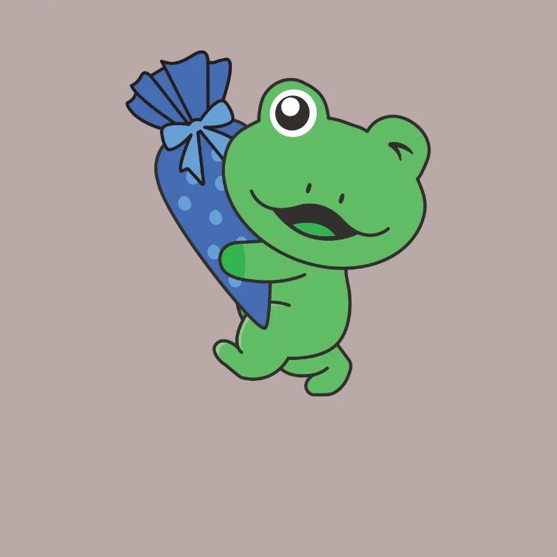 bye bye kindergarten hello school frog