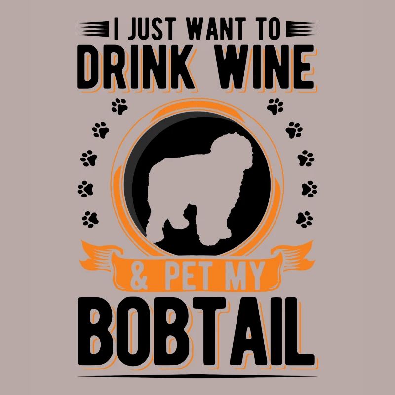 Bobtail et vin