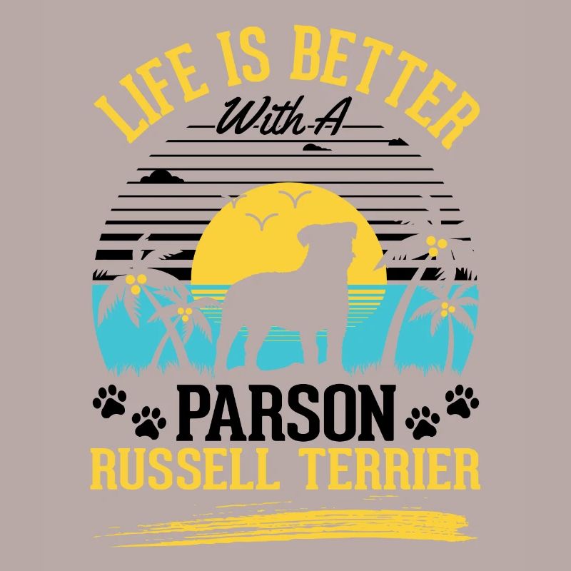 Das Leben ist besser mit Parson Russell Terrier
