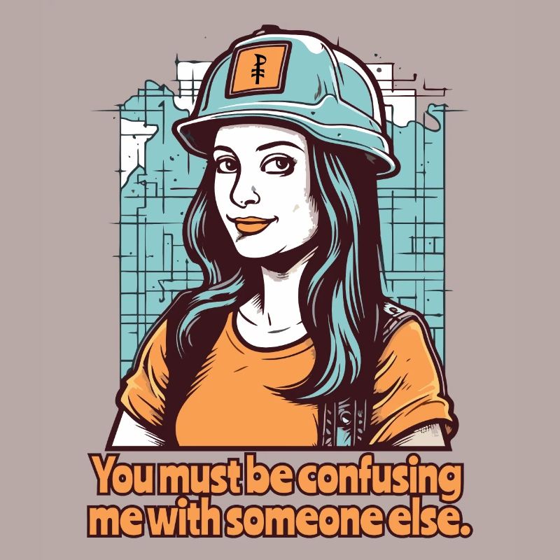 Construction worker Lisa, you're confusing me