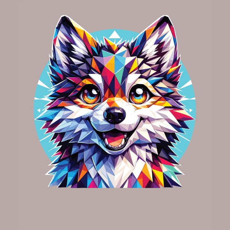 Polygon Wolf Boy