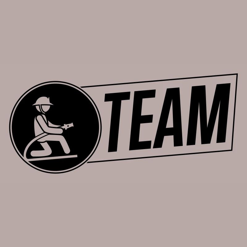 firefighter firefighter team logo